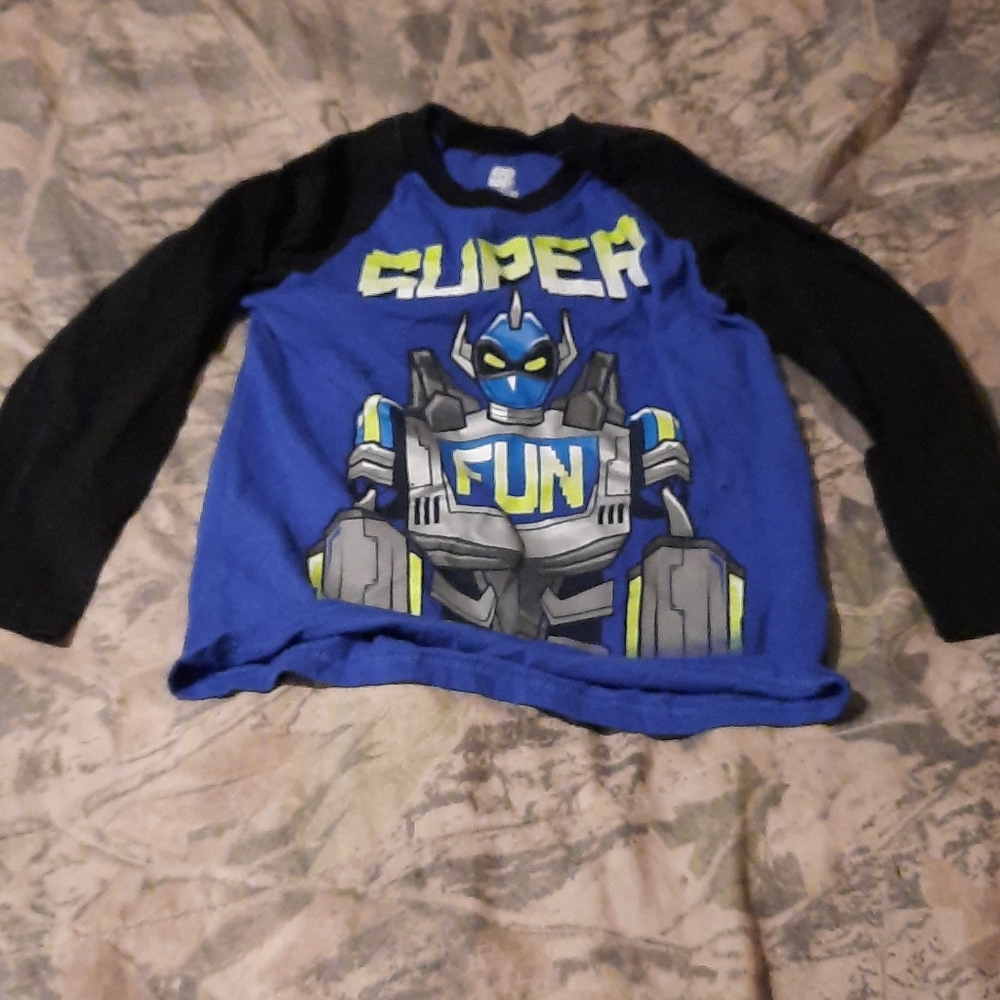 Super Fun Robot Long Sleeve (K20)